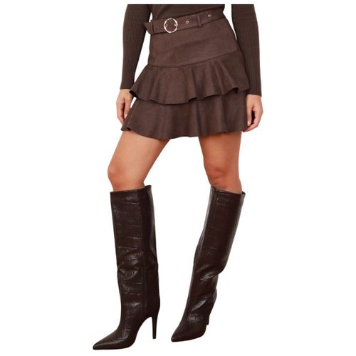 Jupes courtes Jupes - Marron - La Modeuse - Modalova