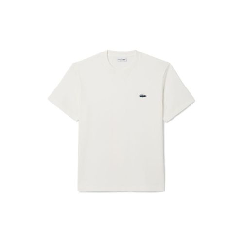 T-shirt T-shirt -Blanc -manches courtes coupe classique Hol - Lacoste - Modalova
