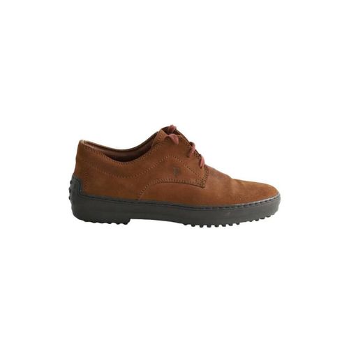 Derbies Chaussures à lacets en daim marron - Tod's - Modalova