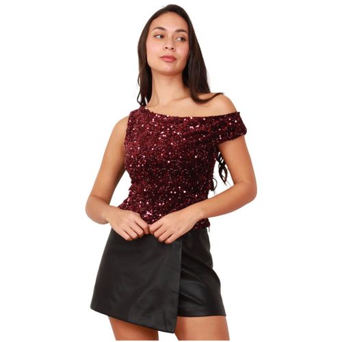 Blouses Tops, t-shirts - Bordeaux - La Modeuse - Modalova