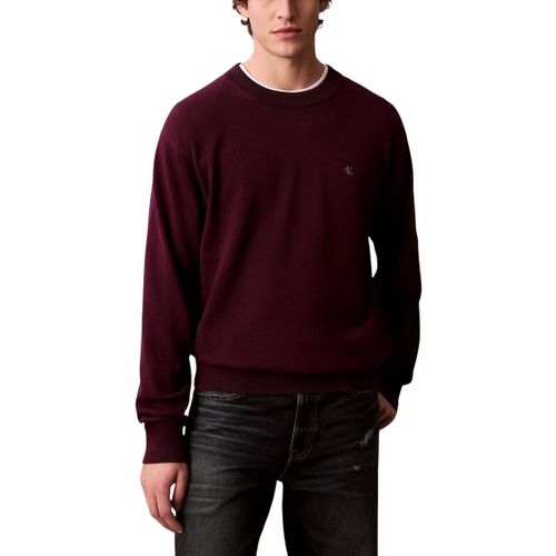 Pull LS EZ COTTON CREWNK LV04RC309G - Calvin Klein Jeans - Modalova