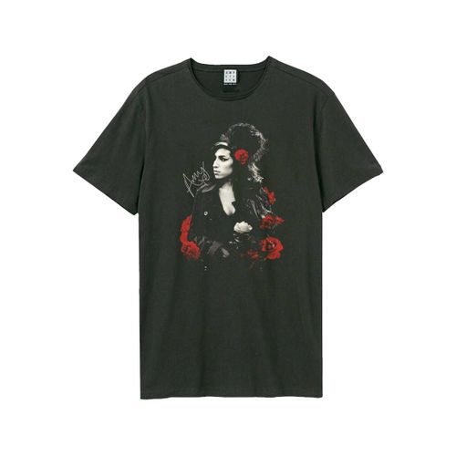 T-shirt Poses With Roses - Amplified Clothing - Modalova