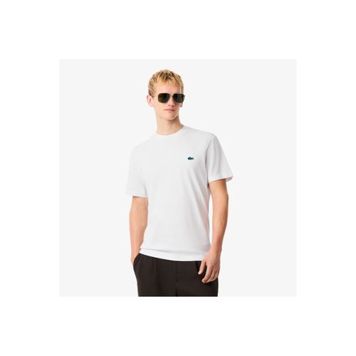 T-shirt T-shirt jersey imprimé blanc - Lacoste - Modalova