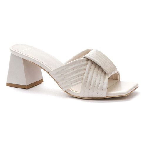 Mules Women's Beige Dress Open-Toe Mules - Keddo - Modalova