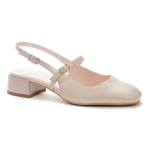 Chaussures escarpins Women's Beige Dress Slingback Heels - Keddo - Modalova