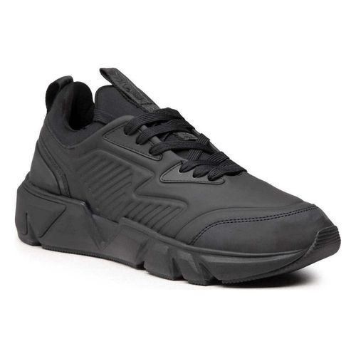 Baskets basses Men's Black Lace-Up Low Top Sneakers - Calvin Klein Jeans - Modalova