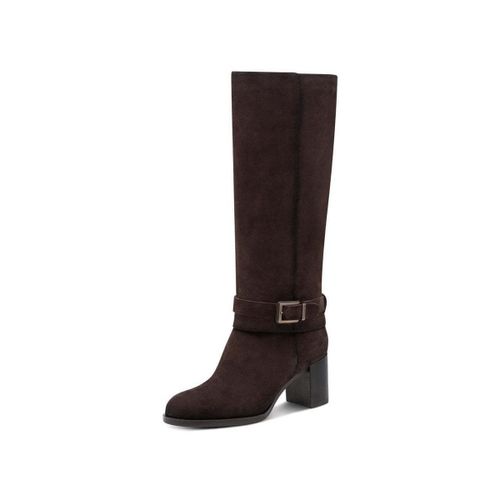 Bottes à talon brown casual closed boots - Tamaris - Modalova
