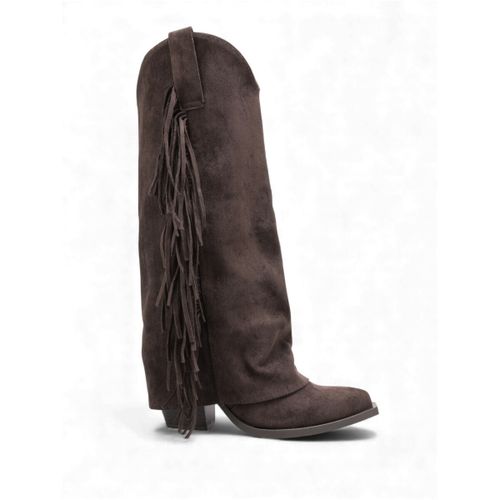 Bottes à talon Bottes, cuissardes - Marron - La Modeuse - Modalova