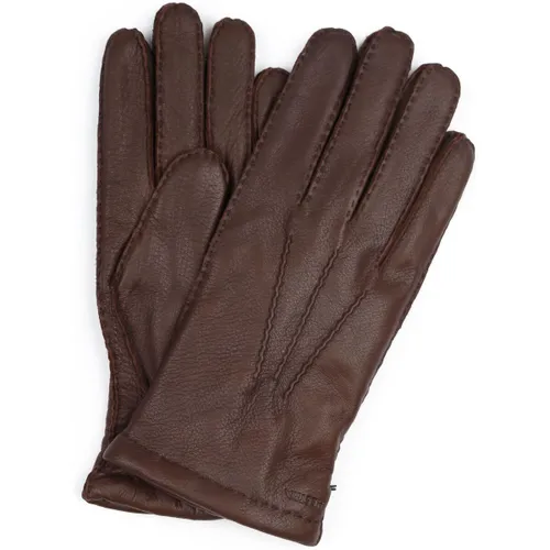 Gants Gants Matthew Chocolate En Cuir - Hestra - Modalova