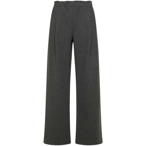 Pantalon Pinstriped Pleated Palazzo - Deha - Modalova