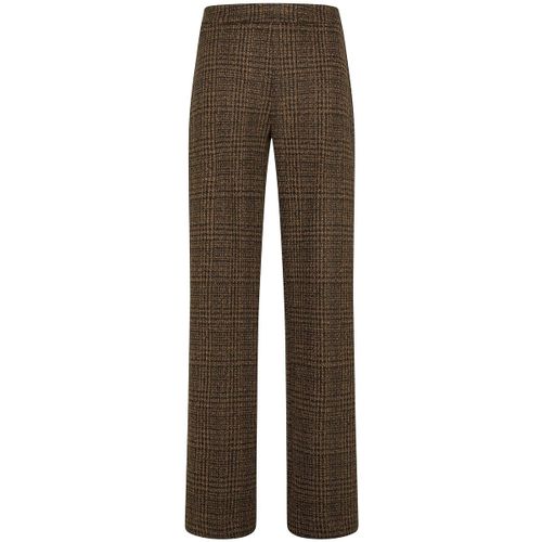 Pantalon Check Jacquard Palazzo - Deha - Modalova