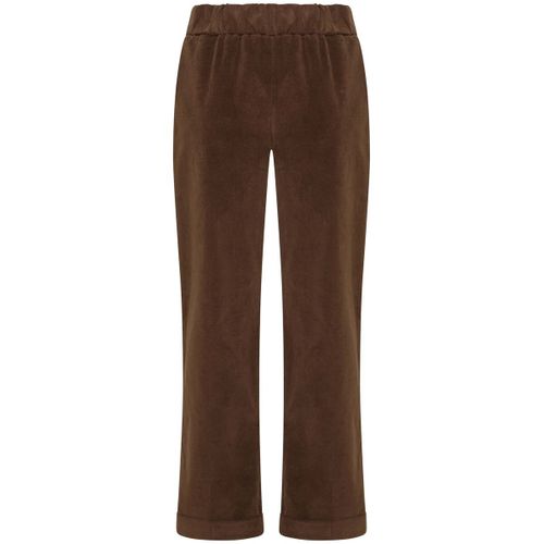 Pantalon Stretch Velvet Straight - Deha - Modalova