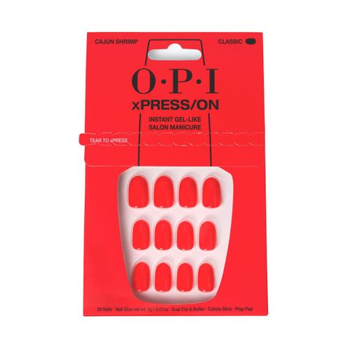 Kits manucure Xpress/on Ongles Artificiels Iconic Shades crevette Cajun - Opi - Modalova
