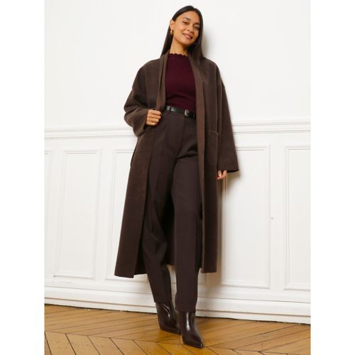 Manteau Gilets, cardigans - Marron - La Modeuse - Modalova