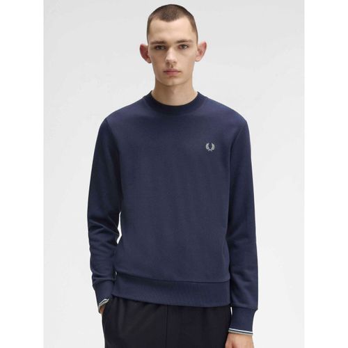 Sweat-shirt Pull Logo Marine - Fred Perry - Modalova