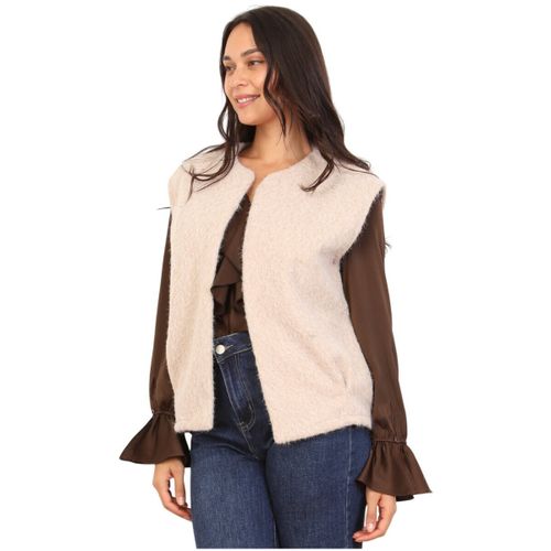 Gilets de costume Gilets, cardigans - Beige - La Modeuse - Modalova