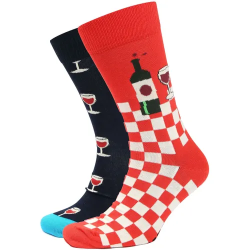 Socquettes Chaussettes 2-Pack Wine - Happy socks - Modalova