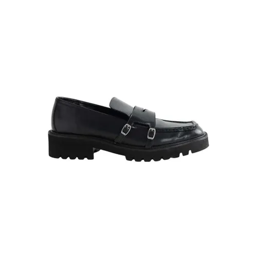 Mocassins Mocassins Manchester en cuir noirs - Carel Paris - Modalova