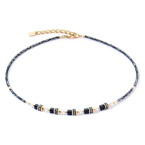 Collier Collier Sparkling Princess doré noir - Coeur De Lion - Modalova