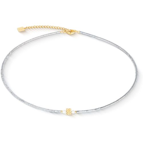 Collier Collier Edge et Grace argenté/doré - Coeur De Lion - Modalova