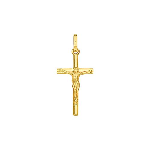 Pendentifs Pendentif croix Christ crucifié or jaune 18 carats - Brillaxis - Modalova