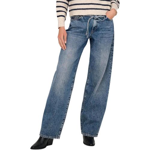 Jeans flare / larges ONLGIANNA MW STRAIGHT DOT450 DNM NOOS 15347093 - Only - Modalova