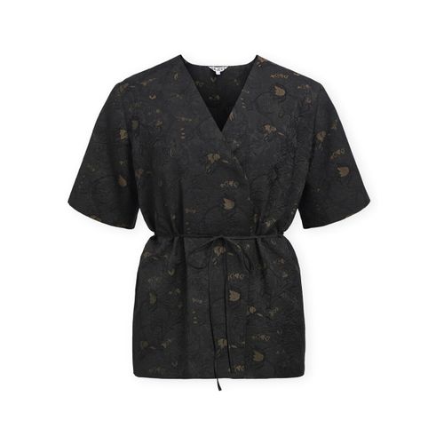 Blouses Top Lovia - Black/Seal Brown - Object - Modalova