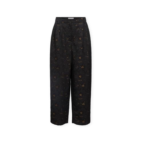 Pantalon Lovia Trousers - Black/Seal Brown - Object - Modalova