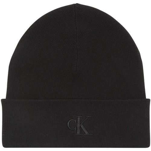Casquette Ck Fine Rib Beanie - Calvin Klein Jeans - Modalova