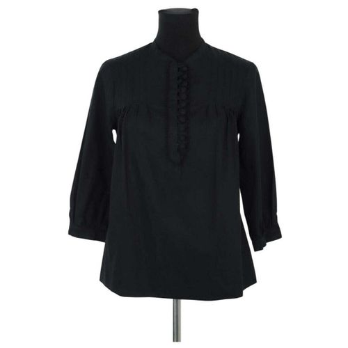 Tunique Tunique en coton noire - Sandro - Modalova