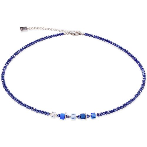 Collier Collier Joyful Colours Update argenté/bleu - Coeur De Lion - Modalova