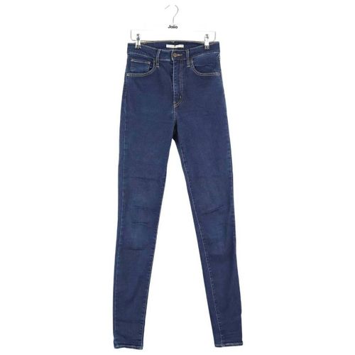 Jeans Jean slim Mile high super skinny en coton bleu - Levis - Modalova