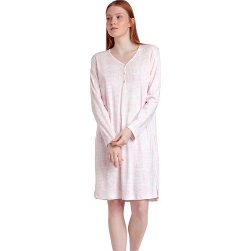 Robe courte Chemise de nuit manches longues La Vie Est Belle - Admas - Modalova