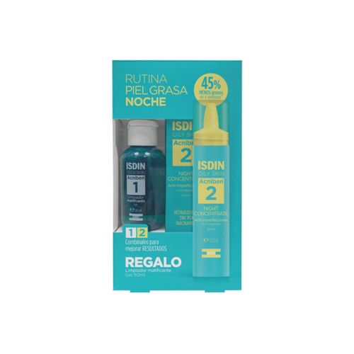 Soins ciblés Acniben Sérum De Nuit Concentré Lot 2 Pcs - Isdin - Modalova