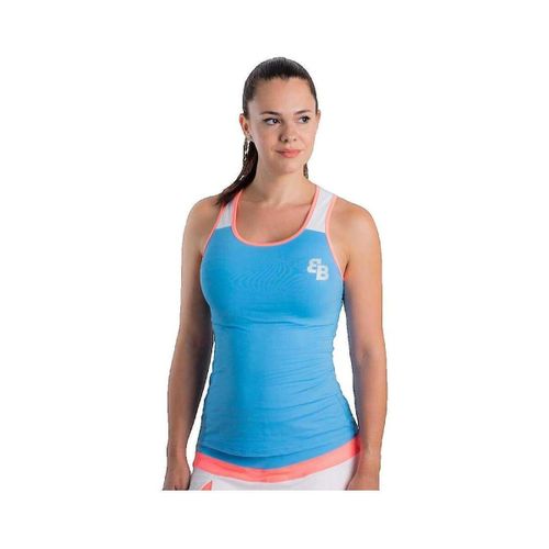 Debardeur T-shirt dos ouvert bleu - Bb - Modalova