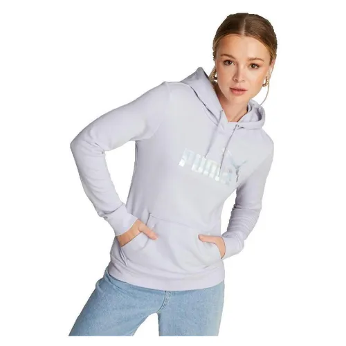 Sweat-shirt Sweat à capuche Essentials+ Nova Shine violet - Puma - Modalova