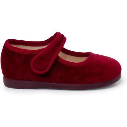Chaussons bébé Babies Velvet Bride À Scratch Bouton - Pisamonas - Modalova