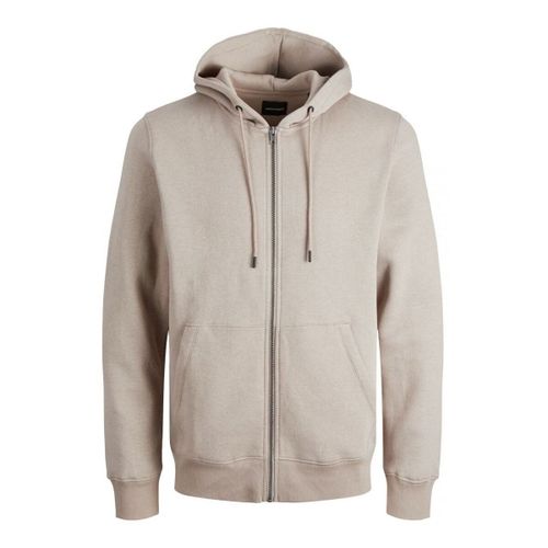 Sweatshirts à capuche 12249342 JJEBRADLEY ZIP-MOONBEAM - Jack & Jones - Modalova