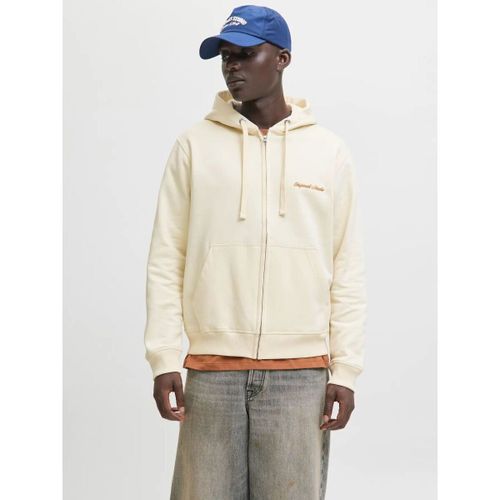 Sweatshirts à capuche 12282901 JORNORREBRO EMB SWEAT ZIP-ASPHALT - Jack & Jones - Modalova