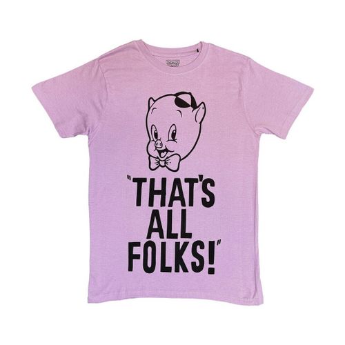 T-shirt That's All Folks - Dessins Animés - Modalova