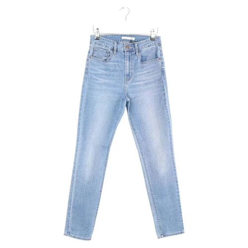 Jeans Jean slim 721 high rise skinny en coton bleu - Levis - Modalova