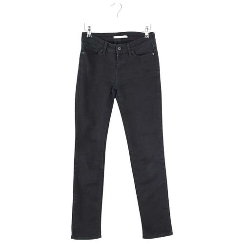 Jeans Jean slim 712 slim en coton noir - Levis - Modalova