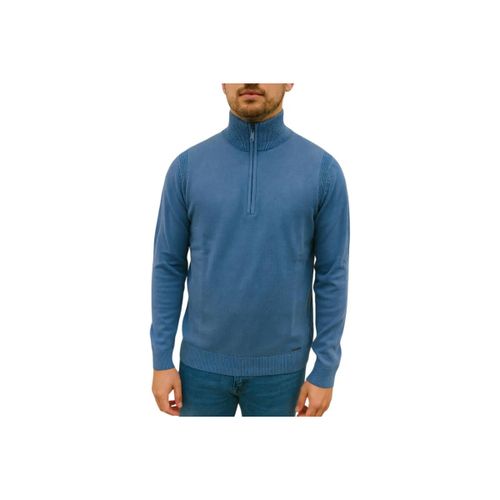Pull - Pull demi zip - bleu - Billtornade - Modalova