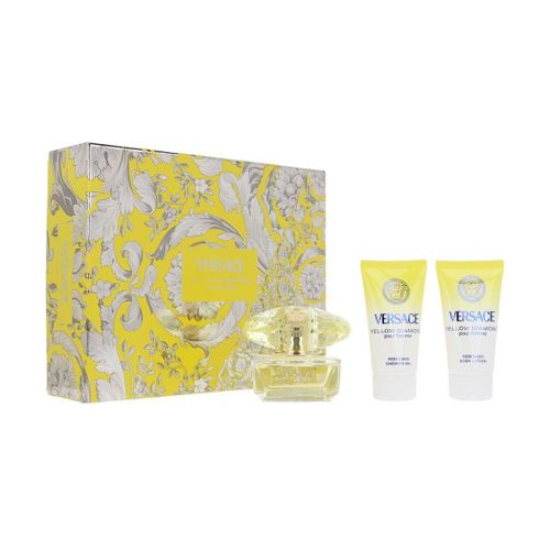 Eau de toilette Boîte À Diamants Jaune 3 Pièces - Versace - Modalova