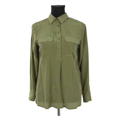 Blouses Maje Blouse en soie verte - Maje - Modalova