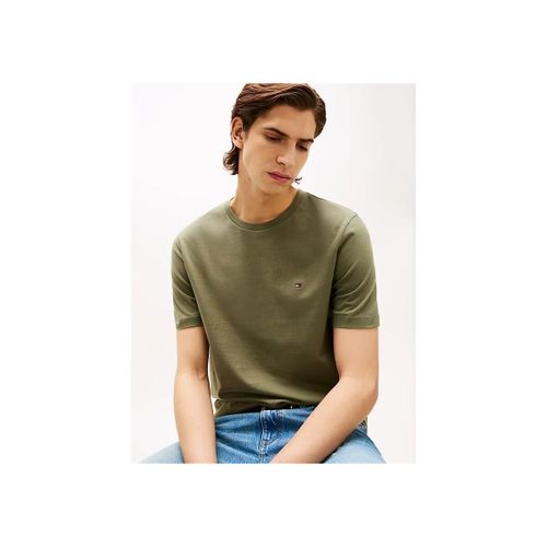 T-shirt MW0MW39995 ESS SEAS-PLI BATTLE GREEN - Tommy Hilfiger - Modalova