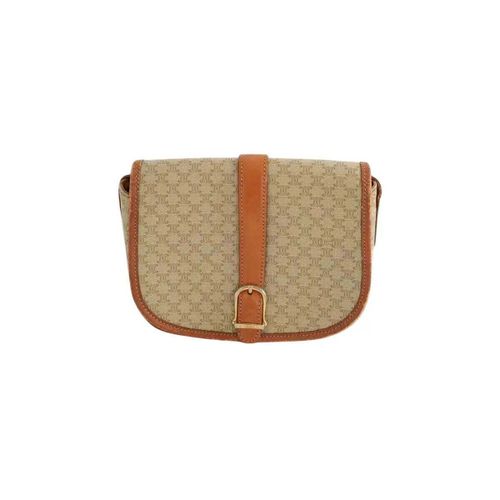 Sac Bandouliere Mini sac Macadam crossbody en cuir beige - Céline - Modalova