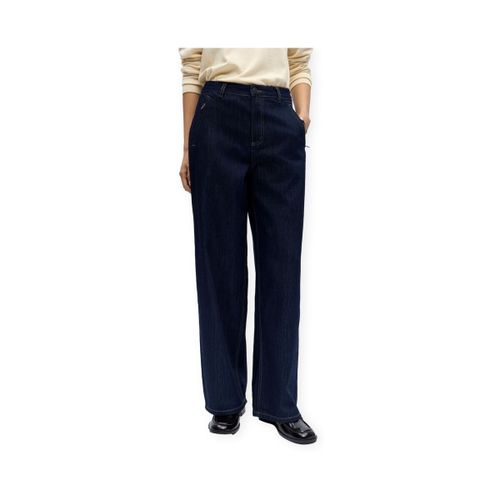 Jeans flare / larges Carly MW LO Jeans - Dark Blue Denim - Object - Modalova