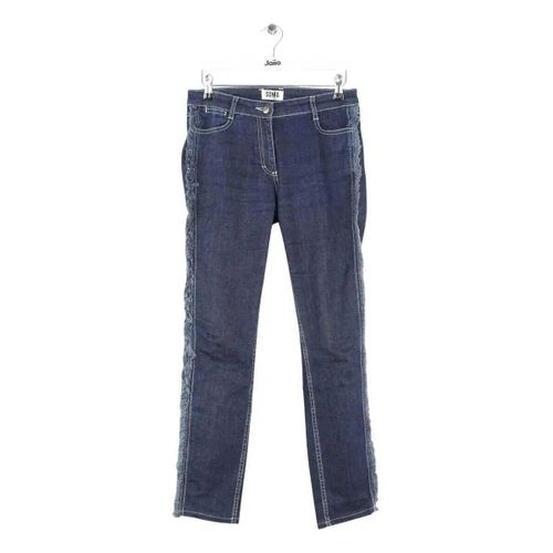 Jeans Jean slim en coton bleu marine - Sonia Rykiel - Modalova
