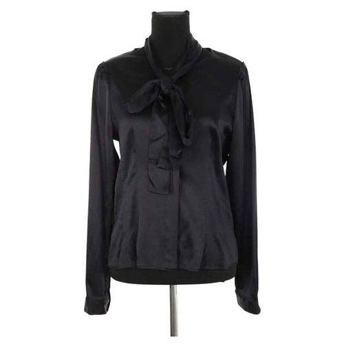 Blouses BOSS Blouse en soie noire - BOSS - Modalova